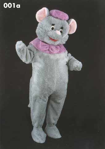 Mascot model 001a Gray mouse