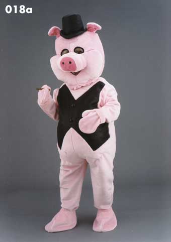 Mascot 018a Pig