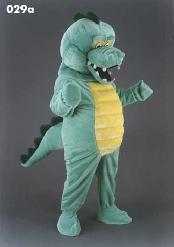 Mascot 029a Gator Green