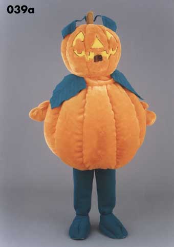 Mascot 039a Pumpkin Man