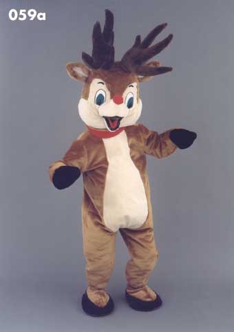 Mascot 059a Reign Deer - Rudolph