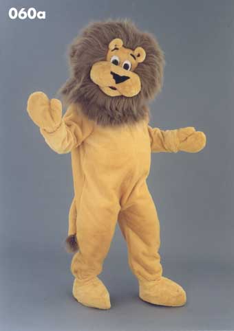 Mascot 060a Lion - Brown mane - Click Image to Close