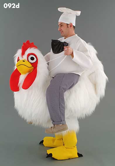 Mascot 092d Chef Chicken rider - Click Image to Close
