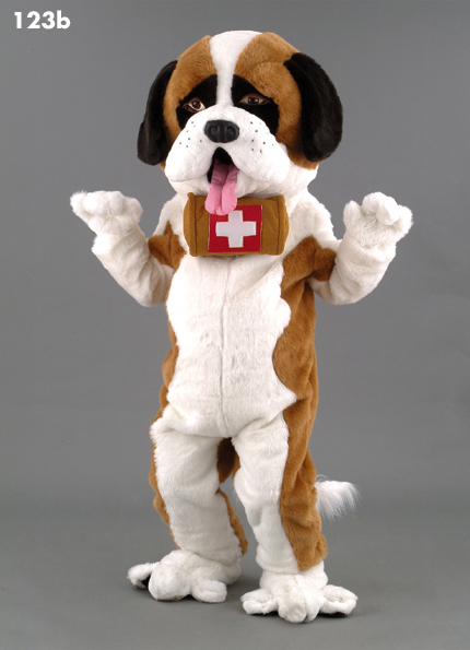 Mascot 123b - Dog - Saint Bennard