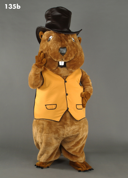 Mascot 135b Beaver - Orange vest