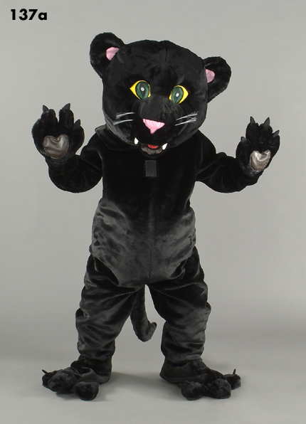 Mascot 137a Panther - Black - Click Image to Close