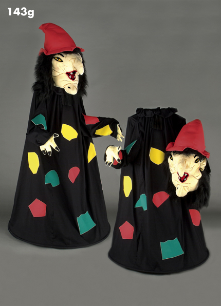 Mascot 143g Witch - Removable head