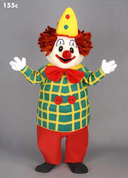 Mascot 155c Clown - Green plad shirt