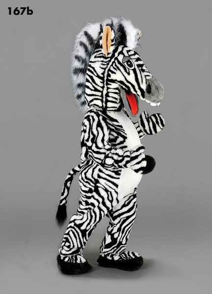Mascot 167b Zebra