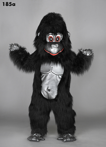 Mascot 185a Gorilla - Silver Belly - Click Image to Close